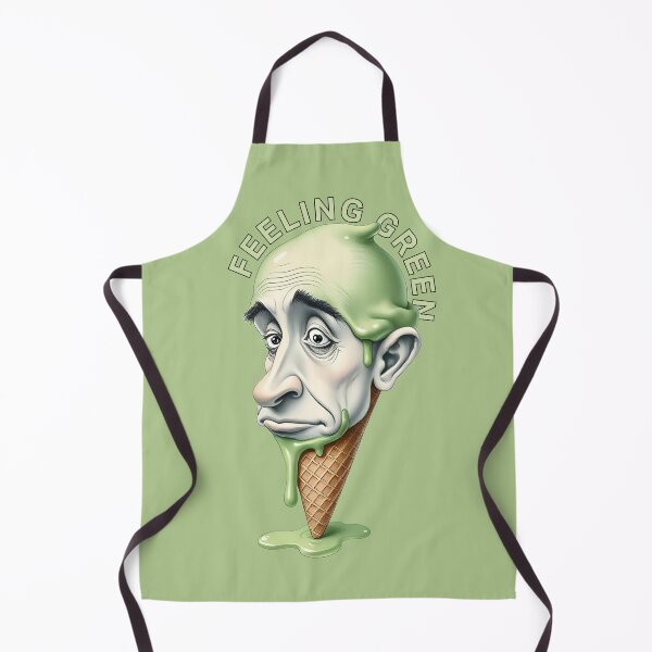 Item preview, Feeling Green Expressive Ice Cream designed and sold by dogboxstudio.