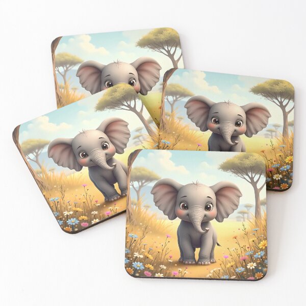 Item preview, Enchanting Baby Elephant designed and sold by Iskander369.