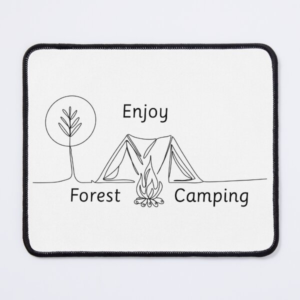 Item preview, Enjoy forest camping designed and sold by SimoesArtistry.