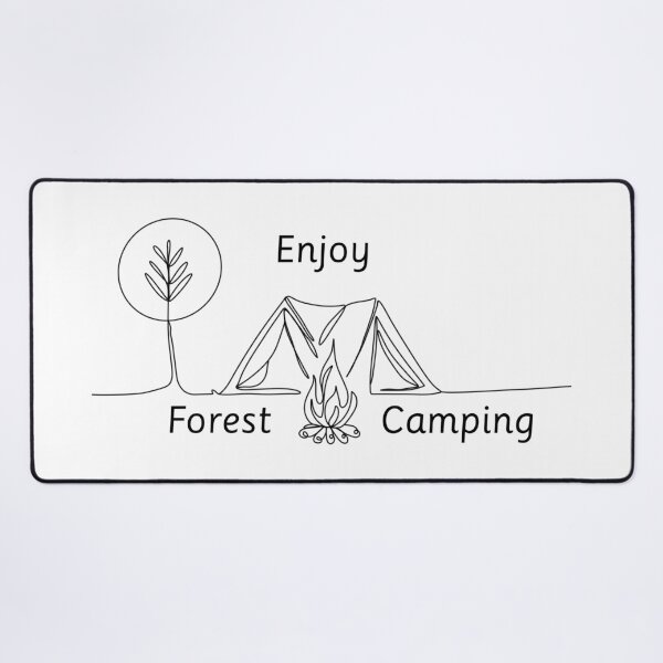 Item preview, Enjoy forest camping designed and sold by SimoesArtistry.