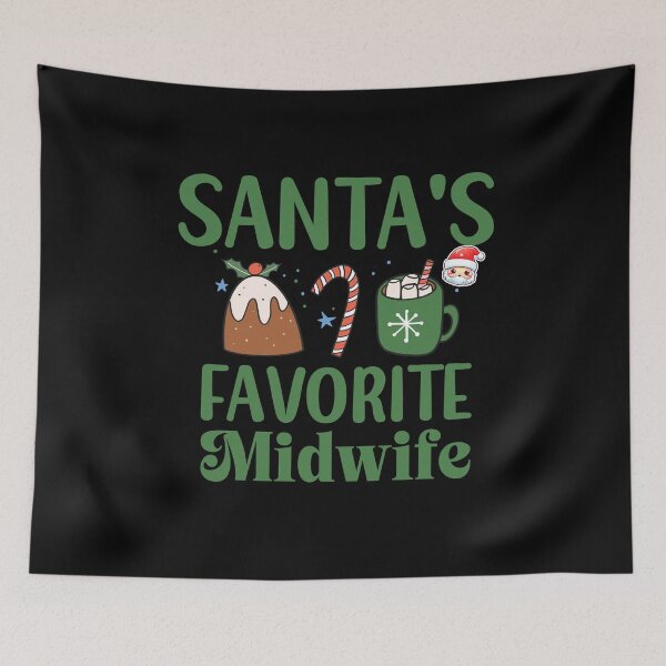 Item preview, Christmas Midwife T Shirt designed and sold by SeasonXpress.