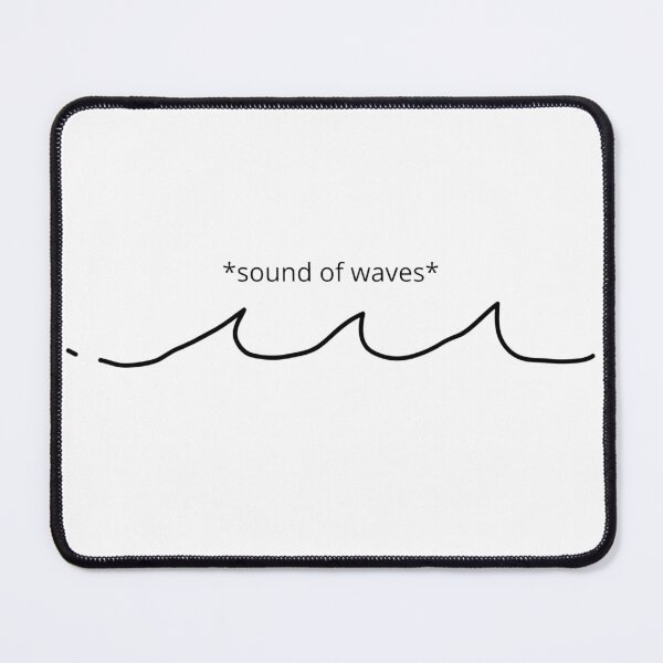Item preview, Sound Of Waves Minimalism Aesthetic designed and sold by PientkaArt.