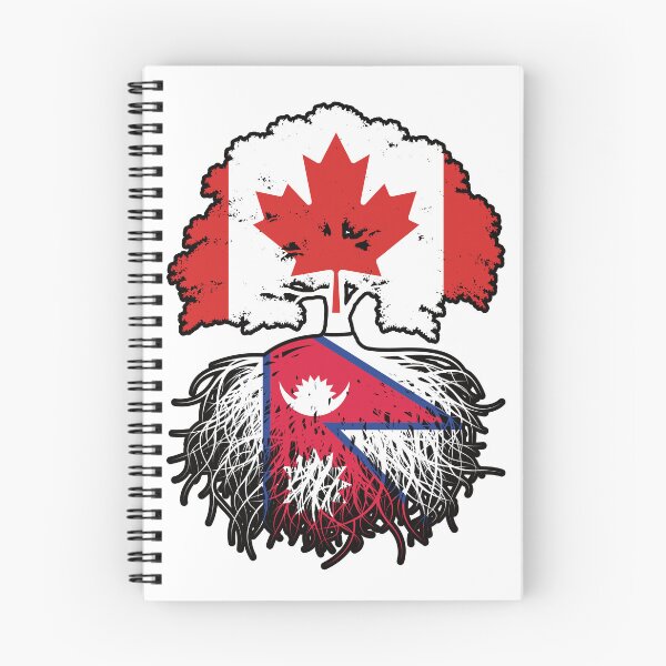 Item preview, Nepal Nepalese Canadian Canada Tree Roots Flag designed and sold by FlagX.