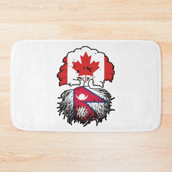 Item preview, Nepal Nepalese Canadian Canada Tree Roots Flag designed and sold by FlagX.