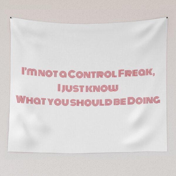 Item preview, I'm not a control freak designed and sold by drowndeep.