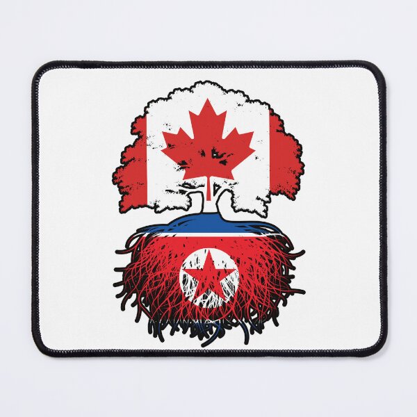 Item preview, North Korea North Korean Canadian Canada Tree Roots Flag designed and sold by FlagX.