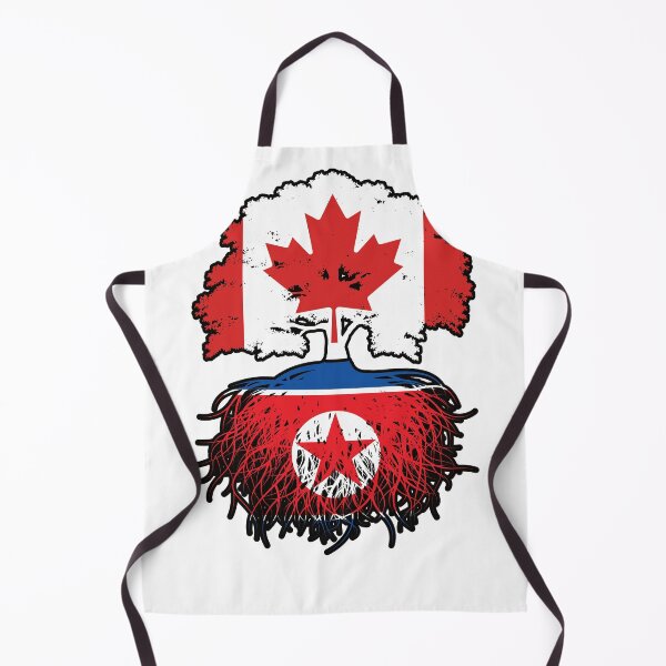 Item preview, North Korea North Korean Canadian Canada Tree Roots Flag designed and sold by FlagX.