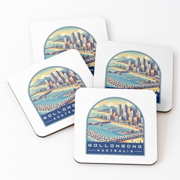 Item preview, Wollongong Australia Skyline designed and sold by MaateoDesign.
