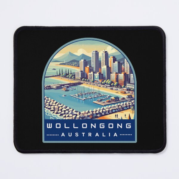 Item preview, Wollongong Australia Skyline designed and sold by MaateoDesign.