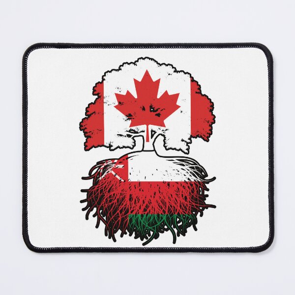 Item preview, Oman Omani Canadian Canada Tree Roots Flag designed and sold by FlagX.
