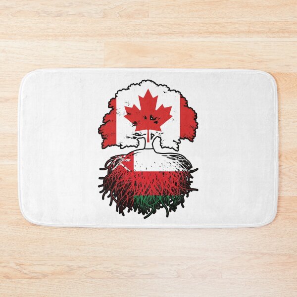Item preview, Oman Omani Canadian Canada Tree Roots Flag designed and sold by FlagX.