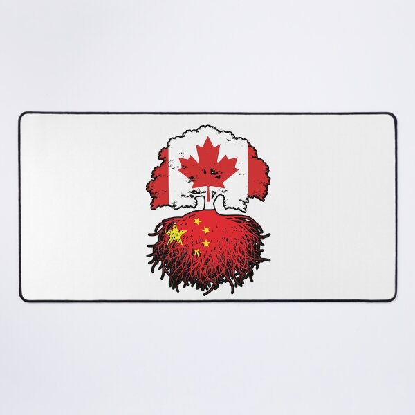 Item preview, China Chinese Canadian Canada Tree Roots Flag designed and sold by FlagX.