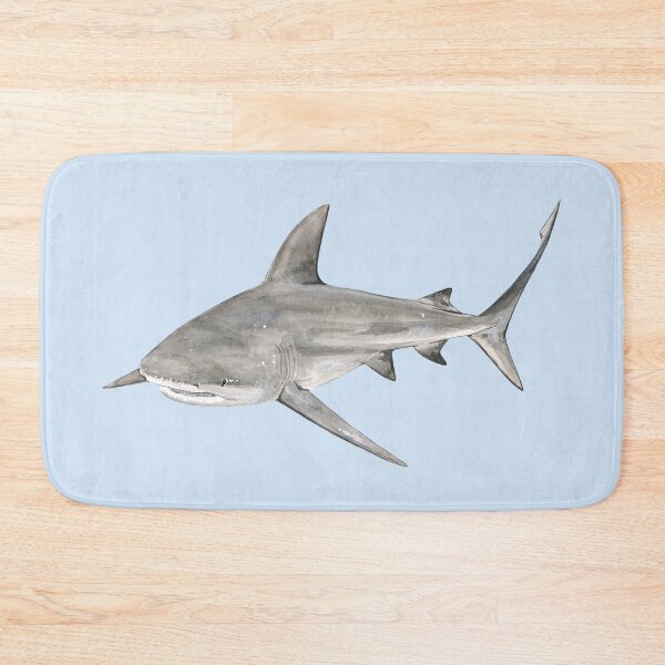 Item preview, BULL SHARK-Carcharhinus leucas designed and sold by BEATRIZ ABAITUA.