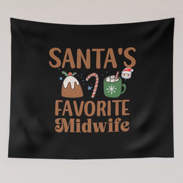 Item preview, Christmas Midwife T Shirt designed and sold by SeasonXpress.