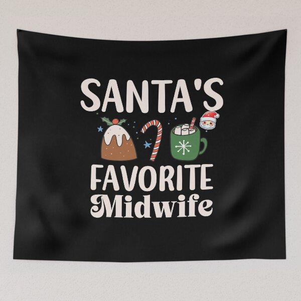 Item preview, Christmas Midwife T Shirt designed and sold by SeasonXpress.