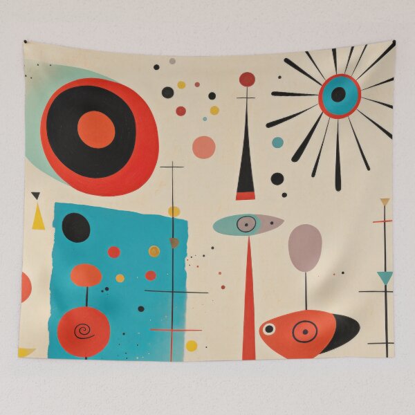 Item preview, Joan Miro "Danza de las estrellas soñadoras" designed and sold by VanKlin.