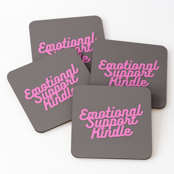 Item preview, Emotional Support Kindle Pink  designed and sold by storeflex.
