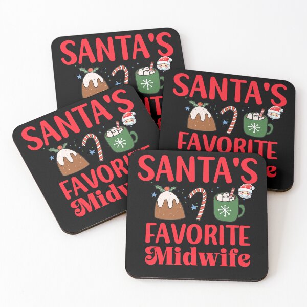 Item preview, Christmas Midwife Sticker designed and sold by SeasonXpress.