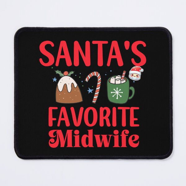 Item preview, Christmas Midwife Sticker designed and sold by SeasonXpress.