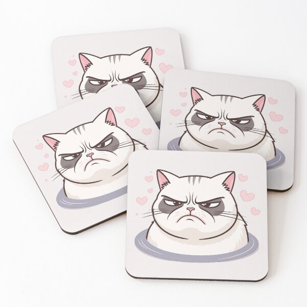 Item preview, white cat designed and sold by Tuczykson.