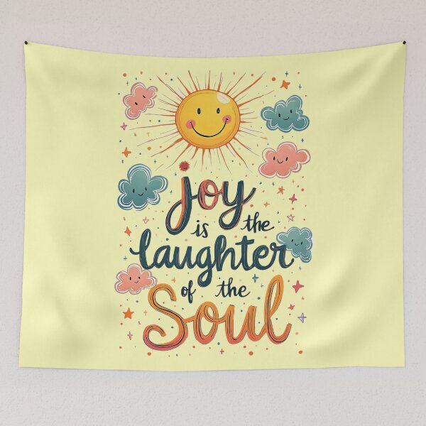 Item preview, Be Happy: Joy is the True Laughter of the Soul designed and sold by AmuraLumina.