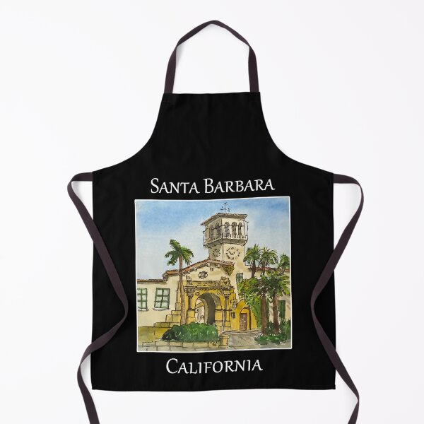 Item preview, Artistic Illustration of the Santa Barbara Courthouse Clocktower designed and sold by welshdesigns.