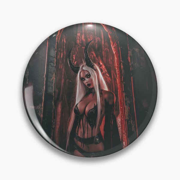 Item preview, Bound to Darkness - Demonic woman in hell designed and sold by DarkDesign69.