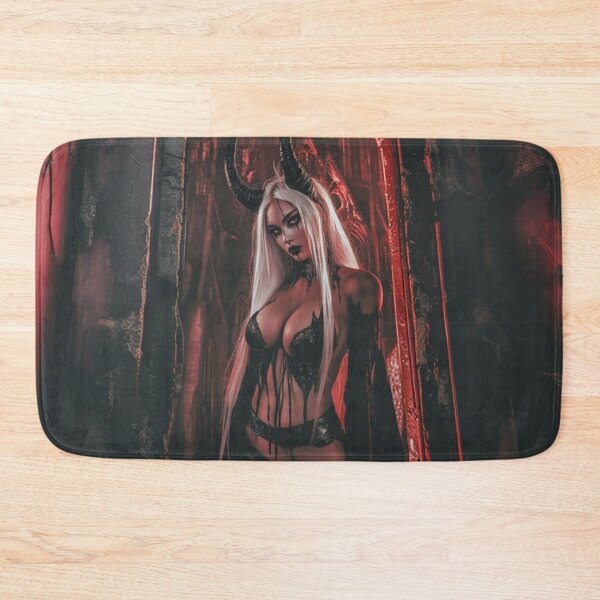 Item preview, Bound to Darkness - Demonic woman in hell designed and sold by DarkDesign69.