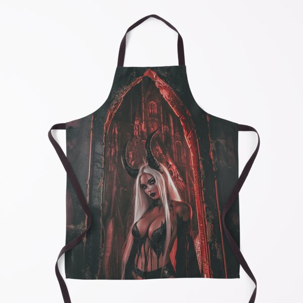 Item preview, Bound to Darkness - Demonic woman in hell designed and sold by DarkDesign69.