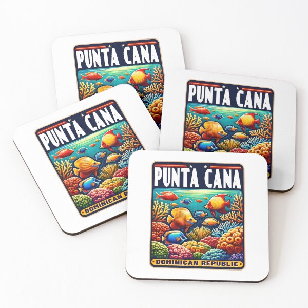 Artikelvorschau, Punta Cana Dominikanische Republik Tropische Rifffische entworfen und verkauft von DESTINATIONS DECAL.