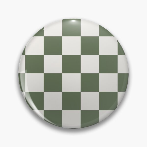 Item preview, Checkerboard Green & Cream designed and sold by soundlesswaves.