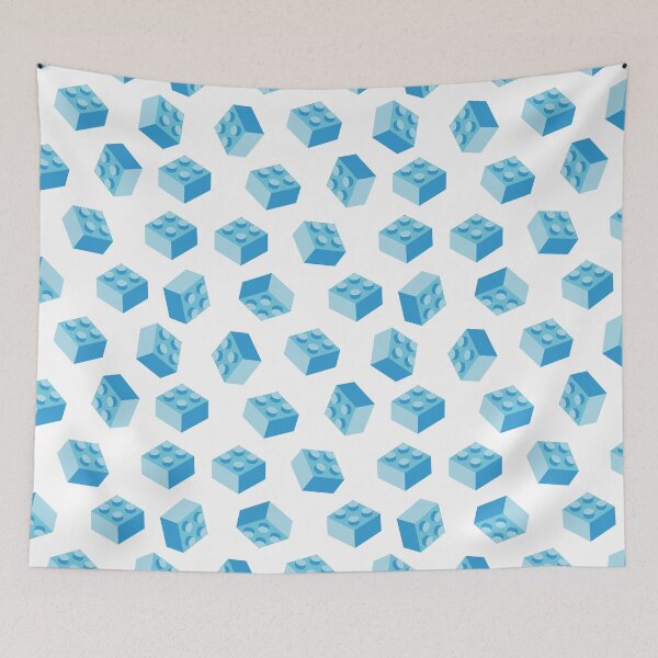 Item preview, Building Block Pattern Toy Bricks Seamless Pattern Design designed and sold by Gamify Store.