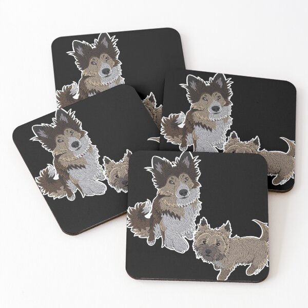 Item preview, Dylan and Echo designed and sold by FoxAndFiver.