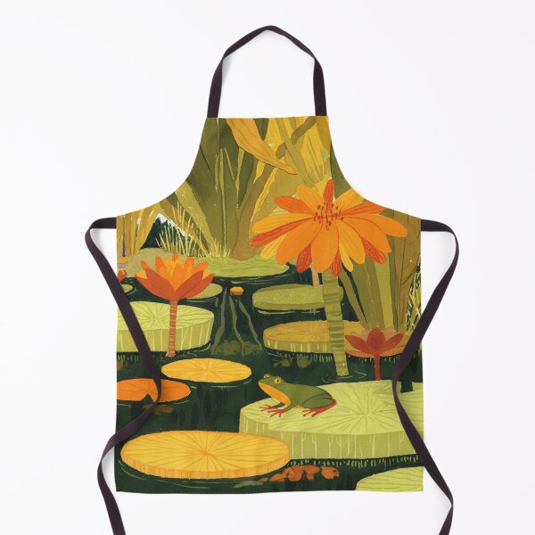 Item preview, Frog Nenufar Pond designed and sold by trajeado14.