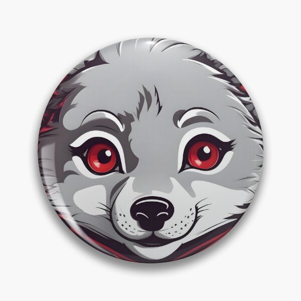 Item preview, Wolf Face - Stylized Animal Art designed and sold by Fab-Haven.
