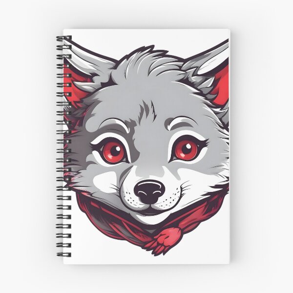 Item preview, Wolf Face - Stylized Animal Art designed and sold by Fab-Haven.
