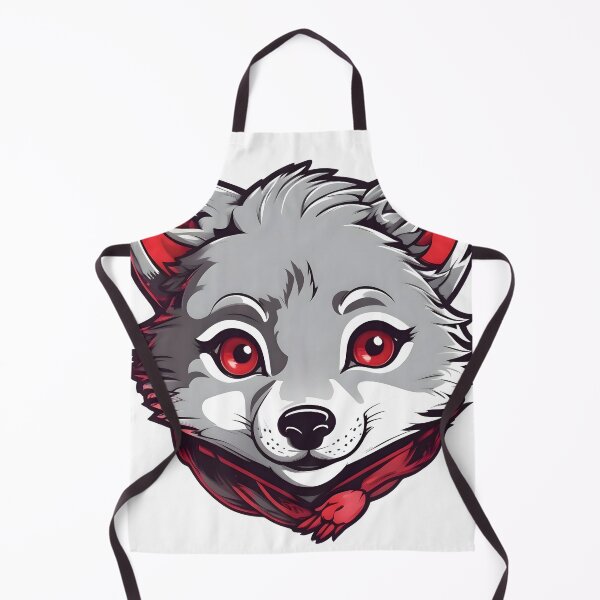 Item preview, Wolf Face - Stylized Animal Art designed and sold by Fab-Haven.