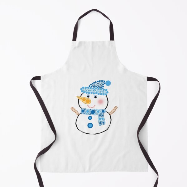 Artikelvorschau, Frosty der Schneemann Dot Art entworfen und verkauft von Cardiff Creative.