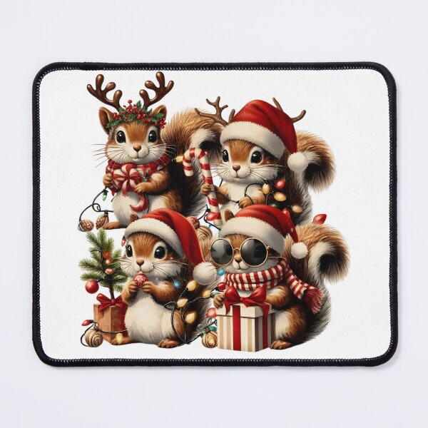 Item preview, Squirrel Christmas designed and sold by OskarArts.