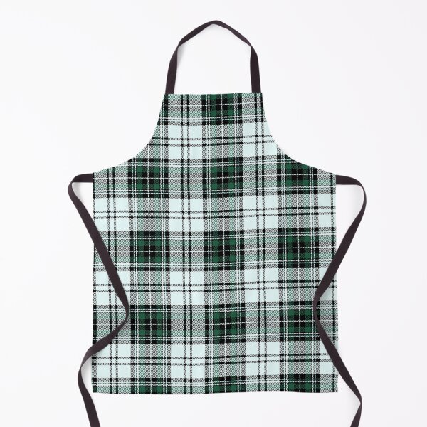 Artikelvorschau, Waldgrünes, hellblaues und schwarzes Tartan-Karomuster entworfen und verkauft von ModdiesColors.