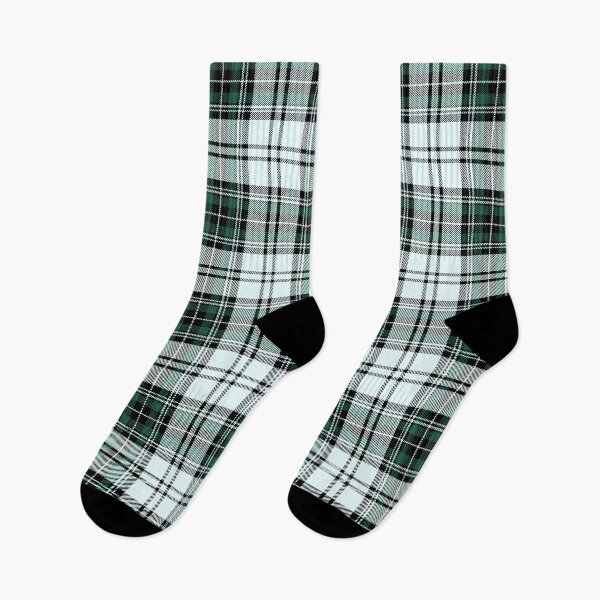 Artikelvorschau, Waldgrünes, hellblaues und schwarzes Tartan-Karomuster entworfen und verkauft von ModdiesColors.