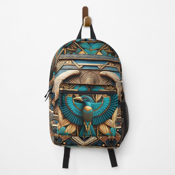 Item preview, Oil painting Egyptian blue gold pattern design designed and sold by Arscorart.