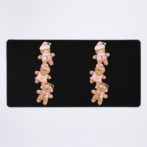 Item preview, 3 alegres galletas de jengibre: diseño navideño designed and sold by GusiaTreasures.