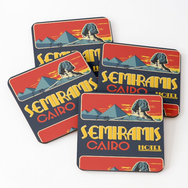 Item preview, Luggage Label From Cairo Egypt.  designed and sold by jandavidthomson.