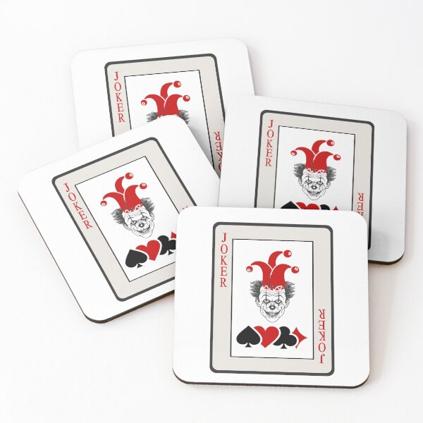 Item preview, black and red Joker Classic Card Deck Casino Poker designed and sold by Yasmina Art.