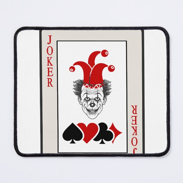 Item preview, black and red Joker Classic Card Deck Casino Poker designed and sold by Yasmina Art.