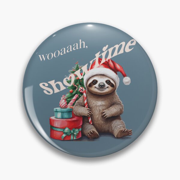 Artikelvorschau, sloth, new sticker, showtime,new stickers, xmas sticker, kawaii sloth, funny sticker, animal sticker,xmas stickers , KAWAII,2025, holidays,gifts, polarbear, ,happy,FOODIESART, entworfen und verkauft von FOODIESART.