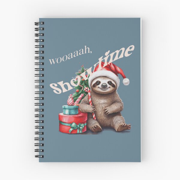 Item preview, sloth, new sticker, showtime,new stickers, xmas sticker, kawaii sloth, funny sticker, animal sticker,xmas stickers , KAWAII,2025, holidays,gifts, polarbear, ,happy,FOODIESART, designed and sold by FOODIESART.