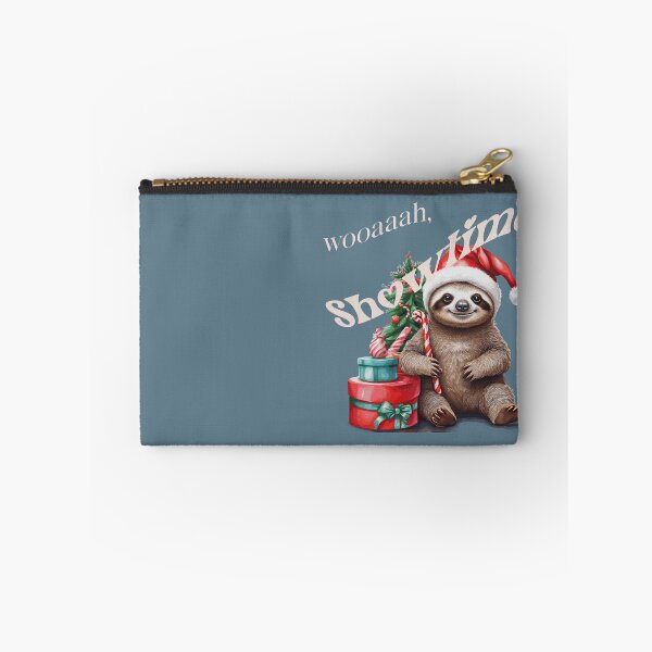 Item preview, sloth, new sticker, showtime,new stickers, xmas sticker, kawaii sloth, funny sticker, animal sticker,xmas stickers , KAWAII,2025, holidays,gifts, polarbear, ,happy,FOODIESART, designed and sold by FOODIESART.