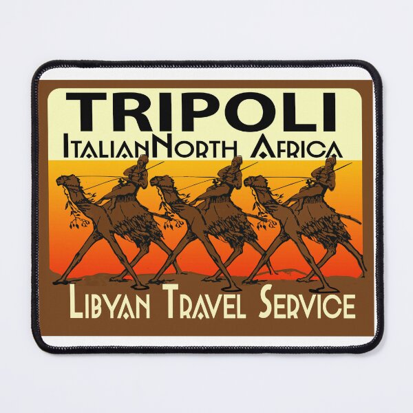 Item preview, Luggage Label From Tripoli designed and sold by jandavidthomson.
